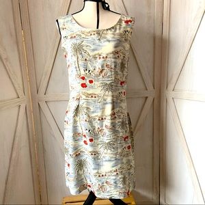 VINTAGE BIGDOGS 💙 TROPICAL DRESS